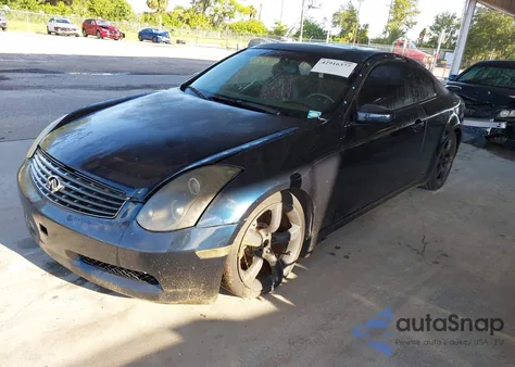 2004 Infiniti G35 from USA, damaged, VIN JNKCV54E54M810397